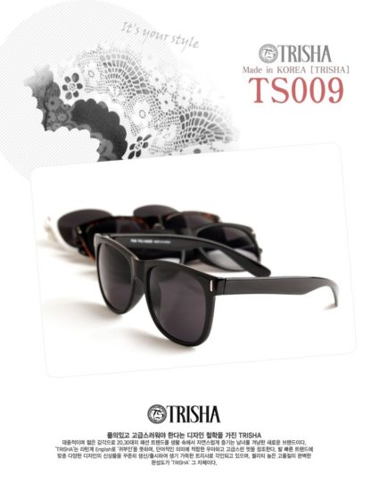 Kính thời trang TRISHA TS009 - Gọng đen